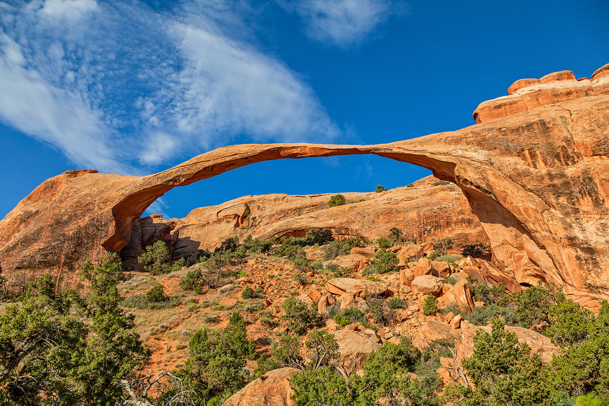 Landscape Arch in Arches National Park