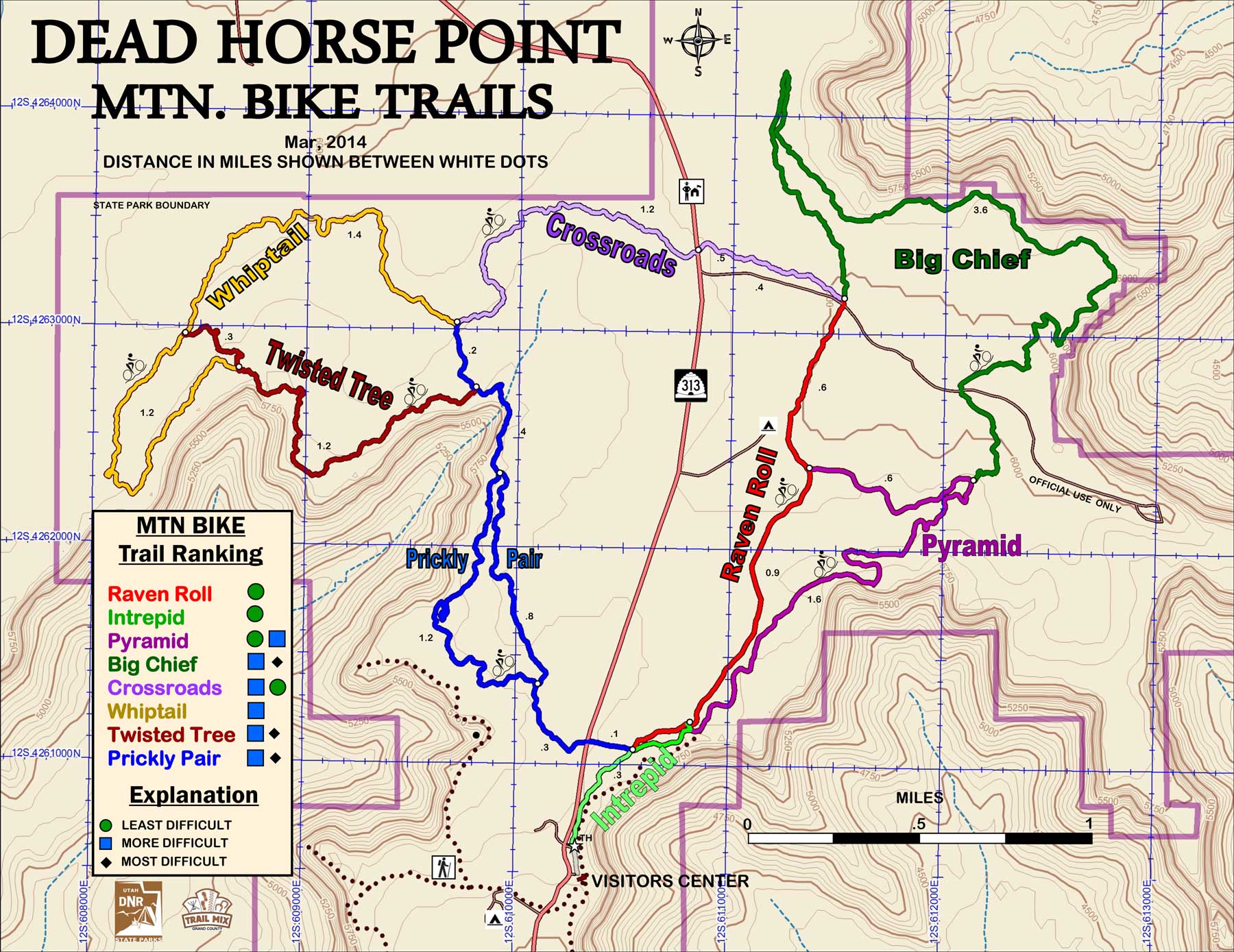 Charts And Maps Dead Horse