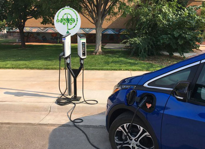 Electric Vehicle Charging Station