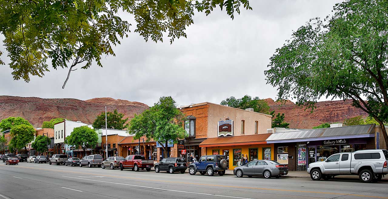 Downtown Moab, Utah