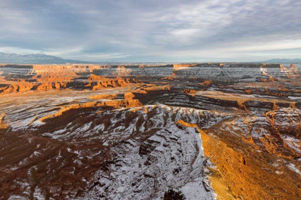 Dead Horse Point Winter Sunset