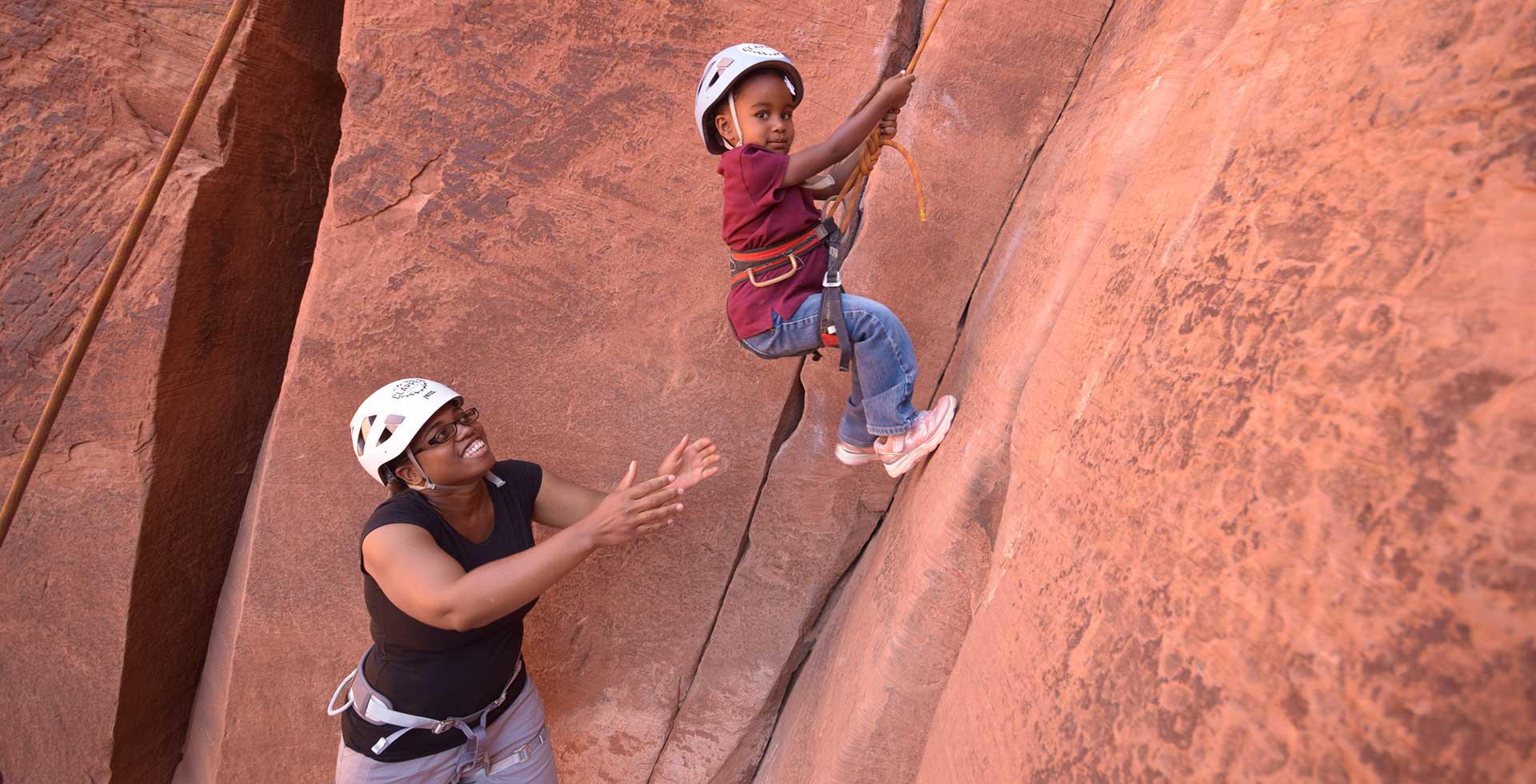 Rock Climbing and Canyoneering in Moab, Utah