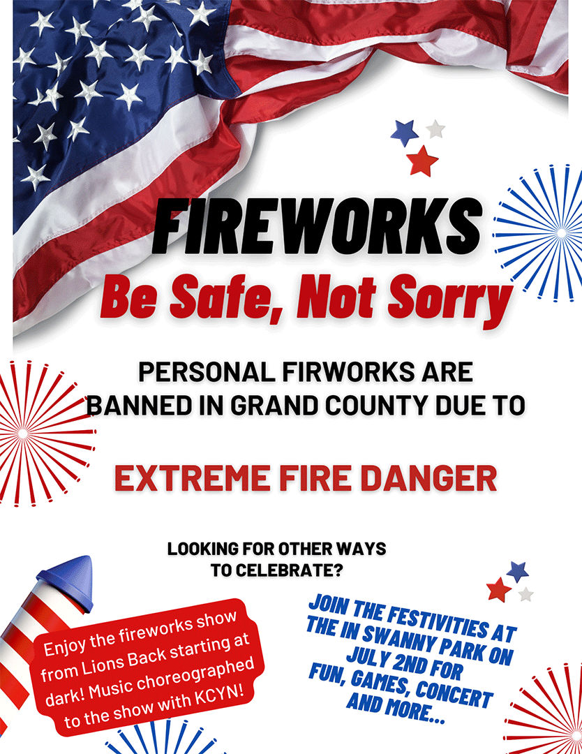 Moab Fireworks Ban