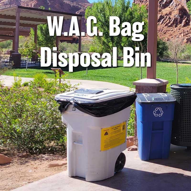 W.A.G. Bag Disposal Bin
