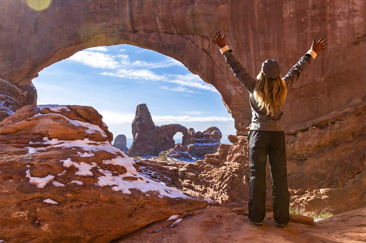 Winter in Moab